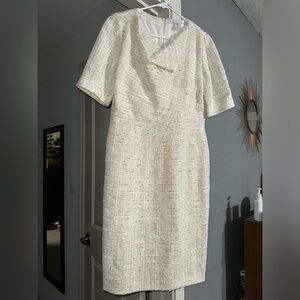 Tweed Oscar De La Renta Dress